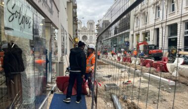 les commerçants dans le rouge