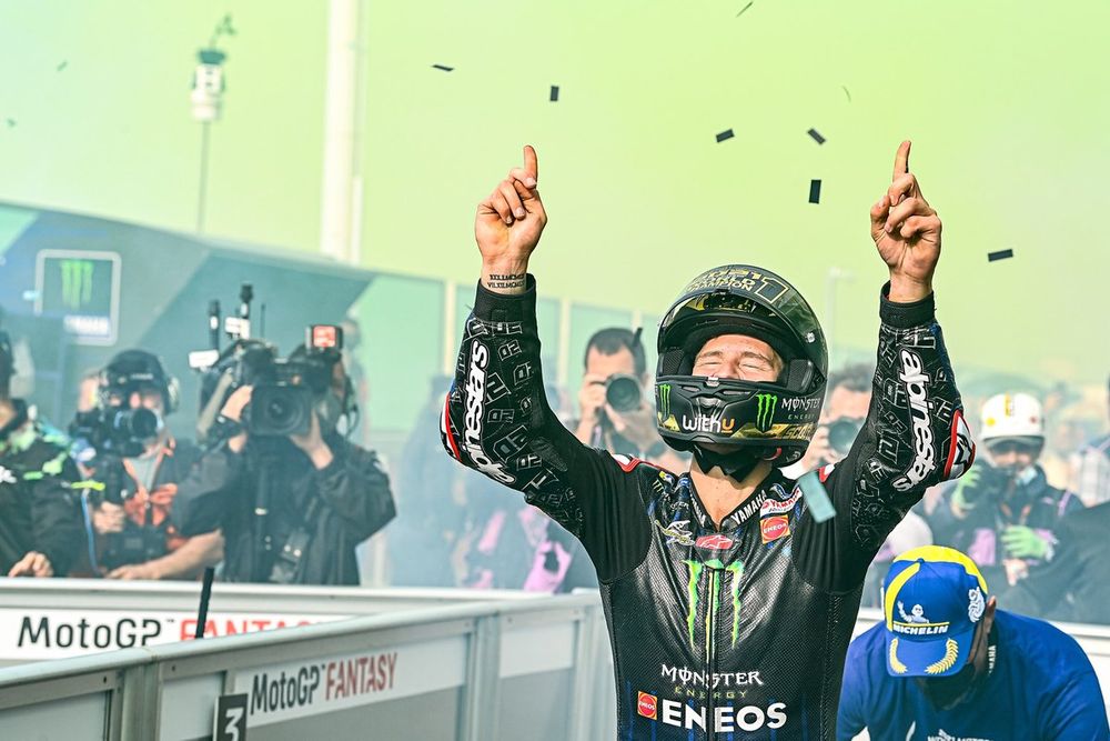 Le Champion du monde Fabio Quartararo, Yamaha Factory Racing
