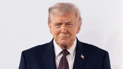 Le président américain, Donald Trump, à Washington (Etats-Unis), le 29 janvier 2026. (DIMITRIOS KAMBOURIS / GETTY IMAGES)