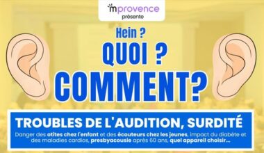Tous sourds un jour ? Troubles et pertes d'audition, deux conférences à Aix et Marseille