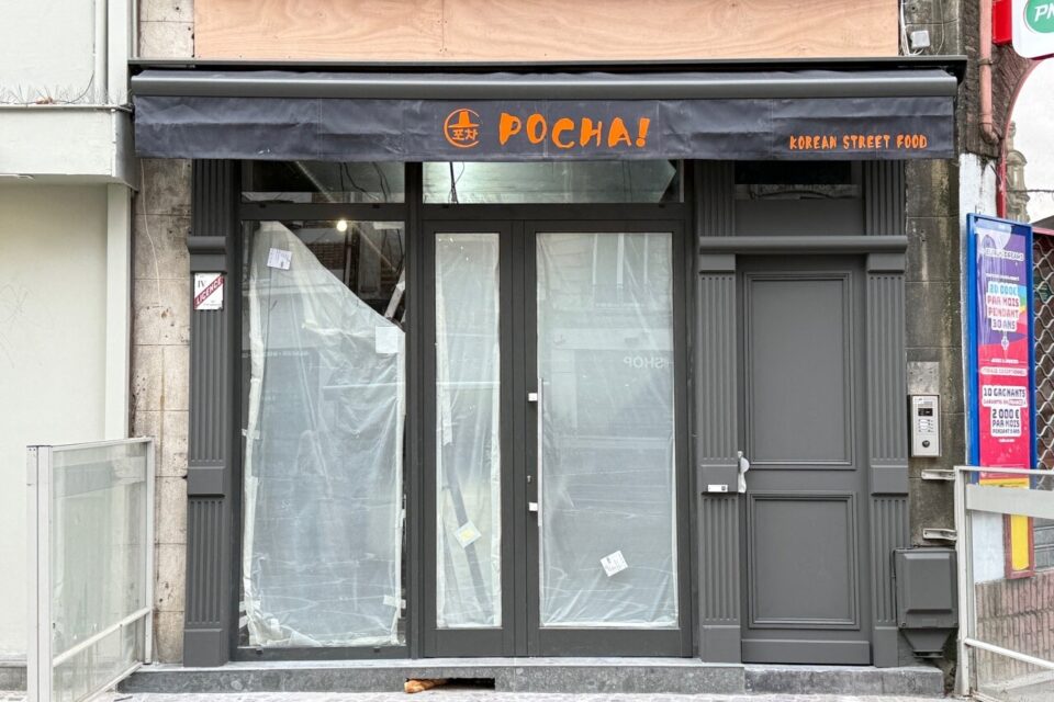 Le restaurant coréen Pocha remplace la Friterie Meunier au 6 place de Béthune.
