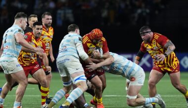 Top 14 – "Déjà que c’est compliqué de jouer à 14 contre 15, alors à 14 contre 16..." : après la défaite frustrante de l’USAP au Racing 92 (37-31), retrouvez les réactions d’après-match