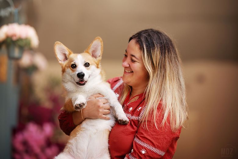 Julie Vazeilles est professeur de mathématiques au collège Berthelot. Elle est porteuse d’un projet de médiation animale avec sa chienne Virgule.