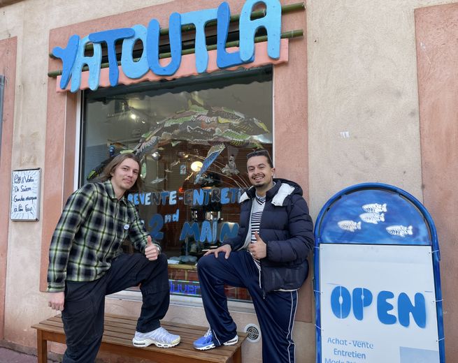 La boutique de seconde main Yatoutla a ouvert début décembre 2025.