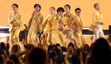 Musique: Netflix va diffuser en direct le concert de retour de BTS