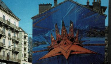 La trace d'une imposante fresque murale de Philippe Druillet a été perdue à Lausanne