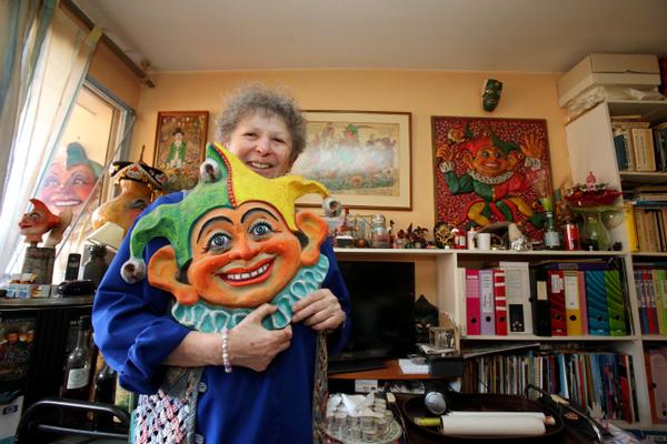 Annie Sidro, chez elle, en 2018. 