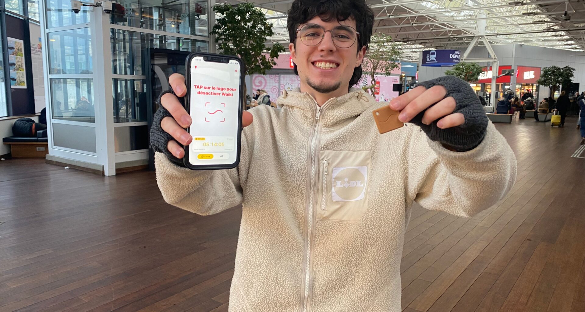 Une application testée à Nantes et Rennes "pour se couper des réseaux sociaux"