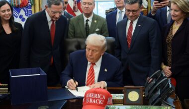 USA-Trump promulgue la loi mettant fin au "shutdown"