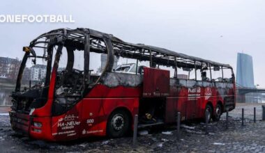 Choc en Allemagne : le bus du Hallescher FC incendié !