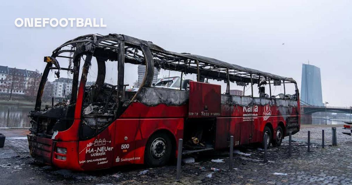 Choc en Allemagne : le bus du Hallescher FC incendié !
