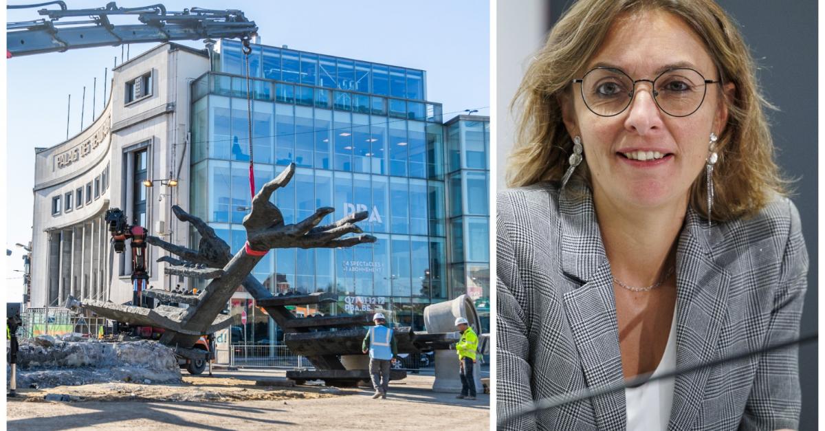 La célèbre sculpture des « Trois Mains » n’ira finalement pas au Bois du Cazier, à Marcinelle… parce qu’elle n’a pas de lien avec l’histoire minière