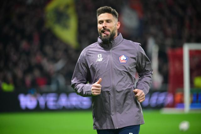 Ethan Mbappé forfait pour OL-Lille, Olivier Giroud sur le banc, première titularisation pour Nartey