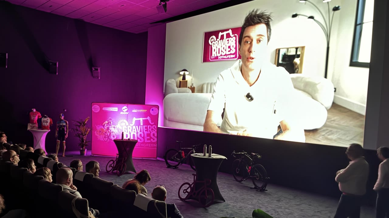 Pierre Rolland a dévoilé sa venue à Thouars en vidéo et sur écran géant.