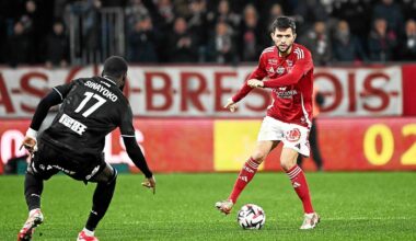 Mercato Stade Brestois : des discussions entre le Stade Brestois et l’AS Saint-Étienne au sujet de Julien Le Cardinal