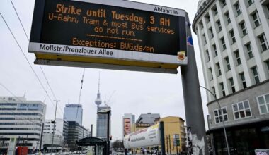 Grève : les transports en commun bloqués en Allemagne ce lundi