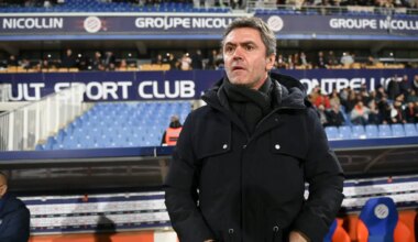 [MHSC-EAG] Sylvain Ripoll (Guingamp) : “Il y a eu des moments où on a pris le dessus sur Montpellier”