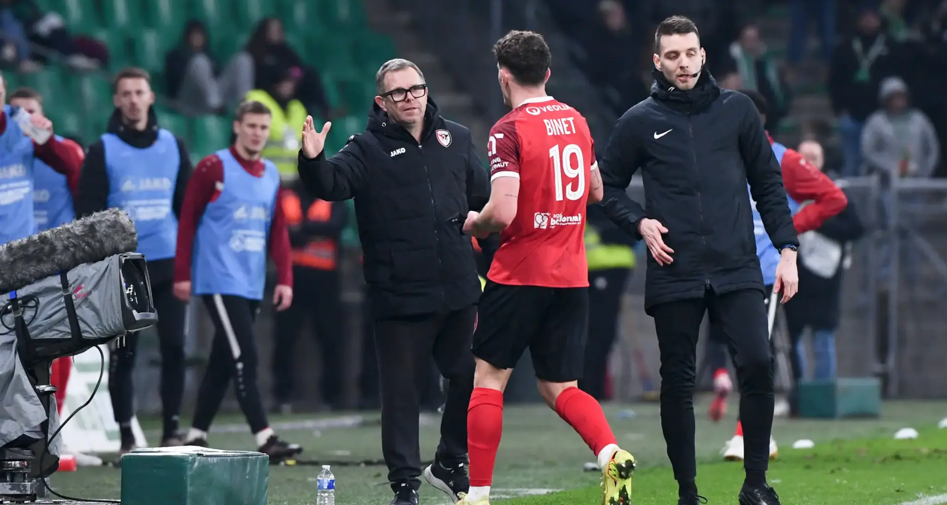 La réaction du coach après la victoire de Boulogne