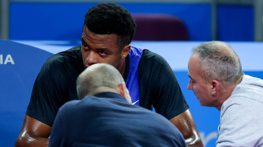 Giovanni Mpetshi Perricard abandonne suite à un incident (Alamy)