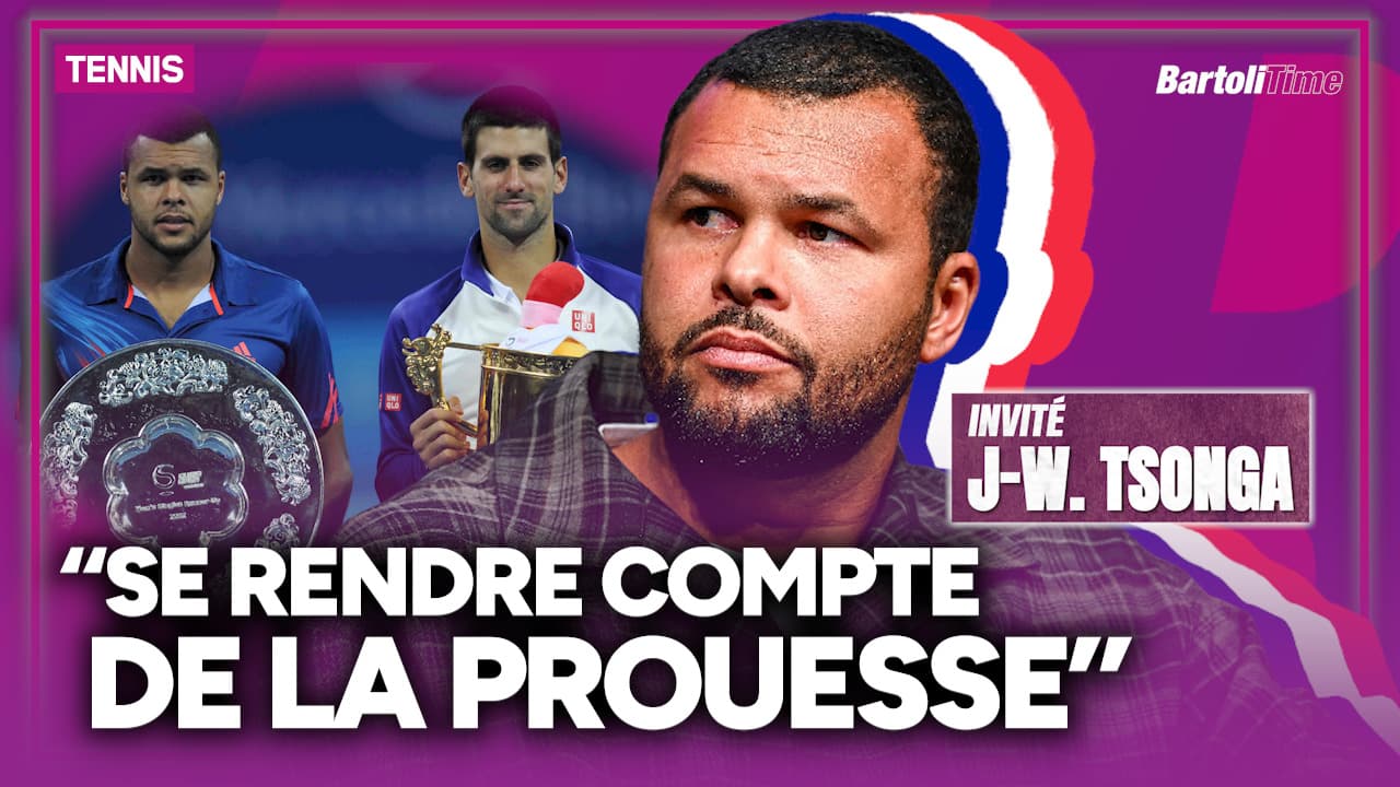 "Djokovic ? Le meilleur de tous les temps" encense Tsonga