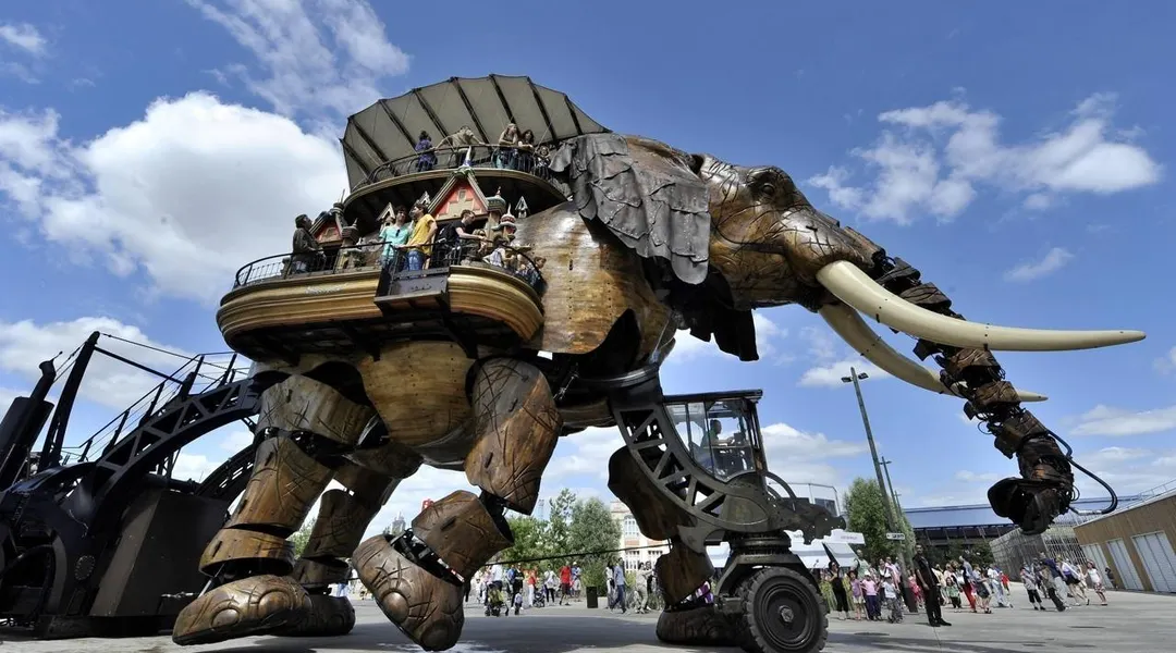 Le Grand éléphant, la Galerie des machines et le Carrousel des mondes marins rouvrent samedi