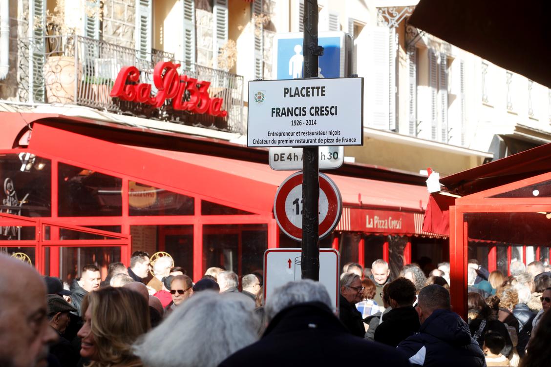 une place au nom d’un visionnaire de la pizza à Nice