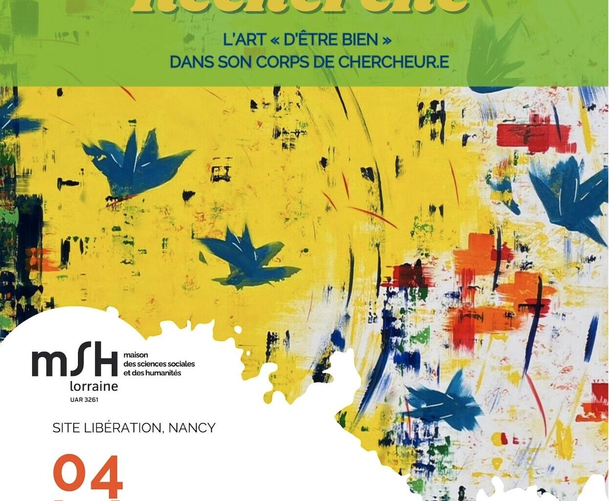 Corps, Arts & Recherche : l’Art “d’être bien” dans son corps de chercheur·e - Factuel