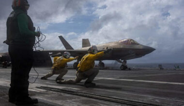 Un F-35C de l'US Marine Corps a abattu un drone iranien pour protéger le porte-avions USS Abraham Lincoln - Zone Militaire