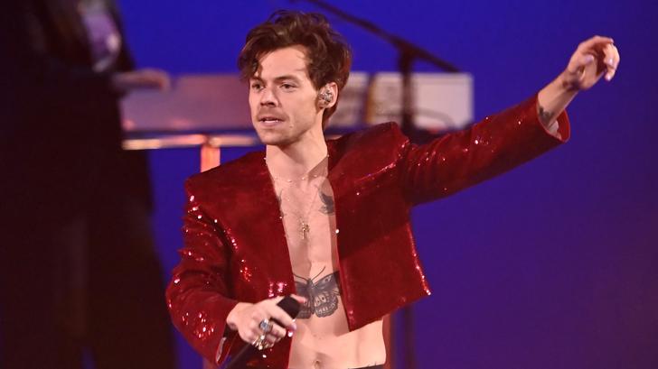 Harry Styles ici en février 2023, lors des Brit Awards  à Londres.