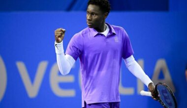 Moïse Kouame sauve une balle de match et se qualifie pour le deuxième tour des qualifications du tournoi ATP de Montpellier