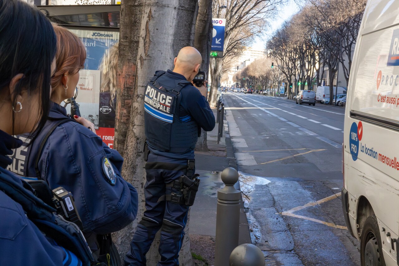 la police fait une razzia sur cet axe très fréquenté