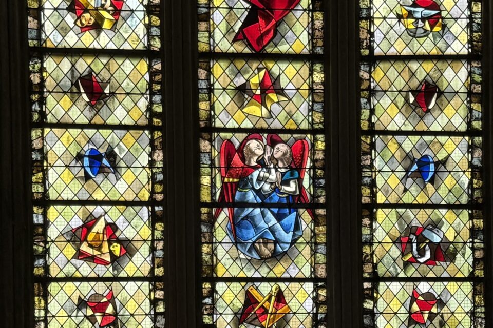 Les vitraux témoignent aussi des aléas historiques.
