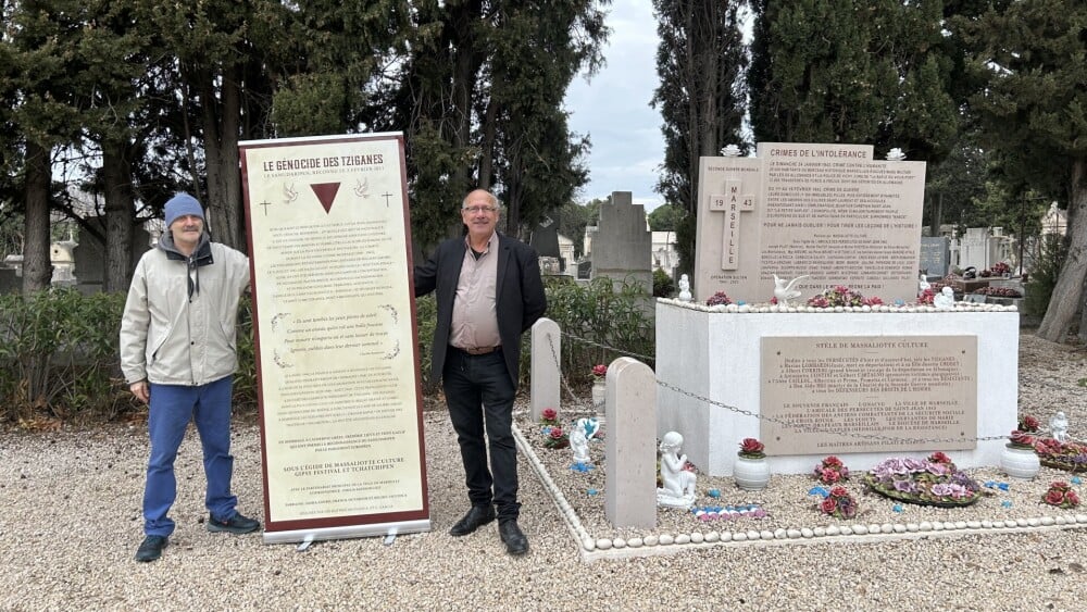 La première stèle en France pour commémorer le génocide tzigane sera installée à Marseille