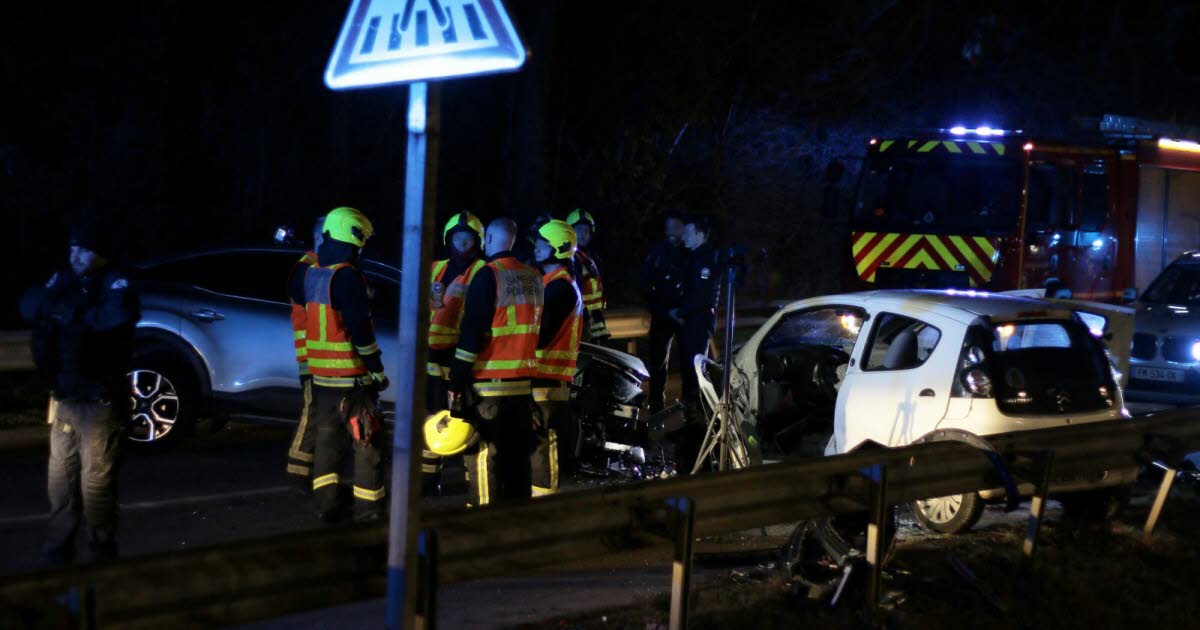 Métropole de Lyon. Choc frontal au nord de Lyon : trois blessés légers