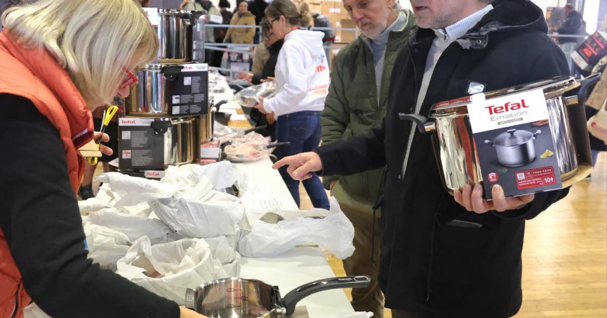 le destockage de produits SEB fait un carton à Écully