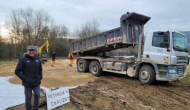 Chaligny. Un nouveau terrain de pétanque en construction pour l’AP Chaligny