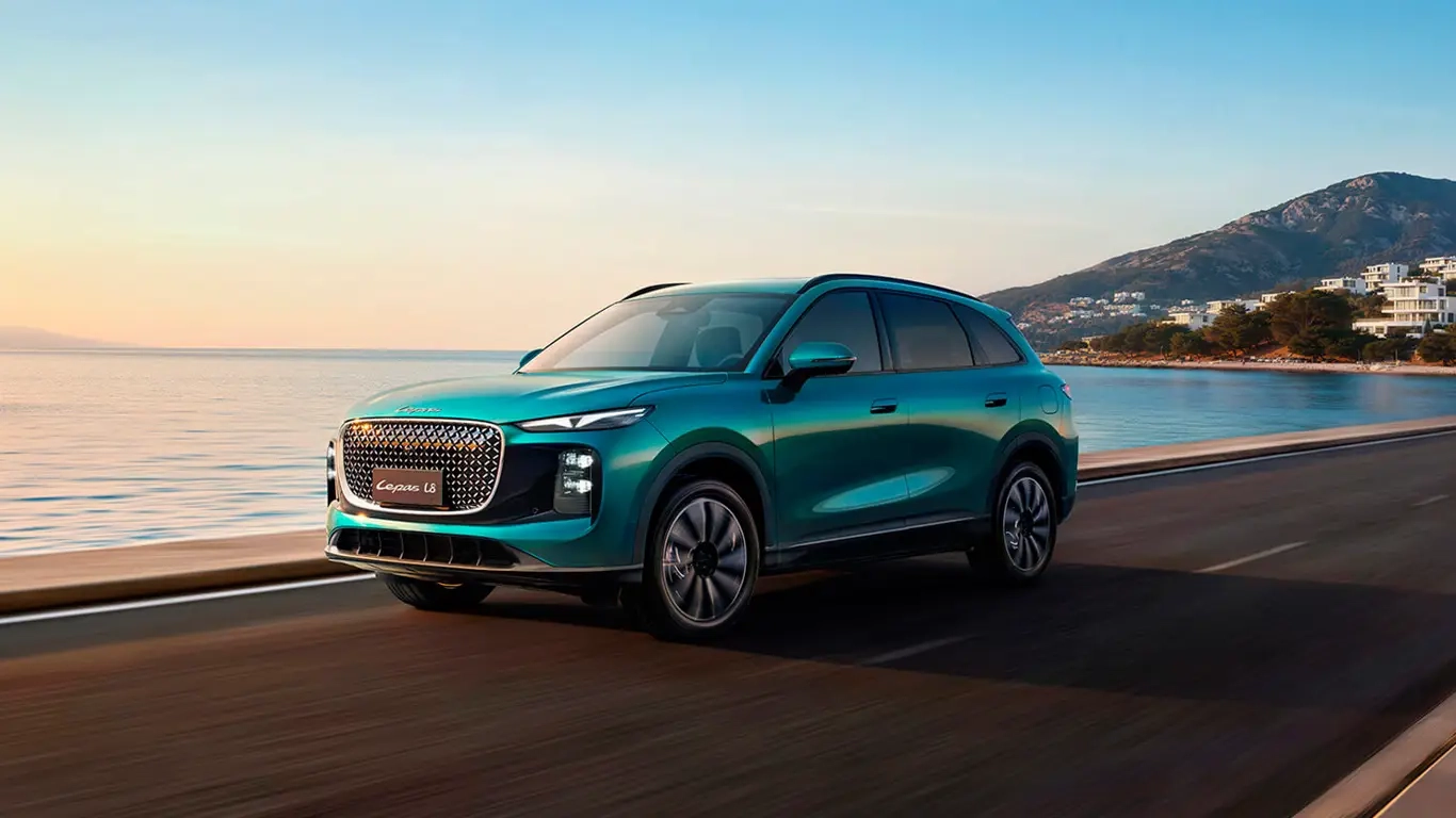 Lancement de Lepas par Chery au Royaume-Uni : nouveau crossover hybride L8