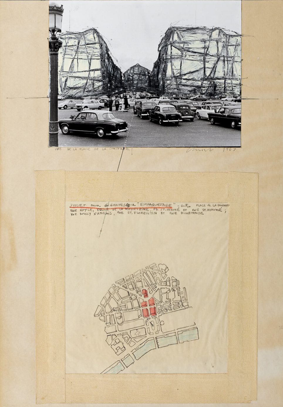 Christo, Projet pour Gigantesque Empaquetage