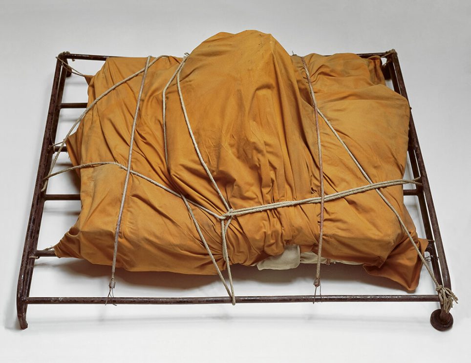 Christo, Package on a luggage Rack