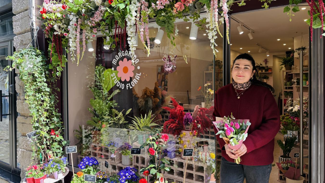 Cette fleuriste ouvre une boutique à Rouen en hommage à sa grand-mère