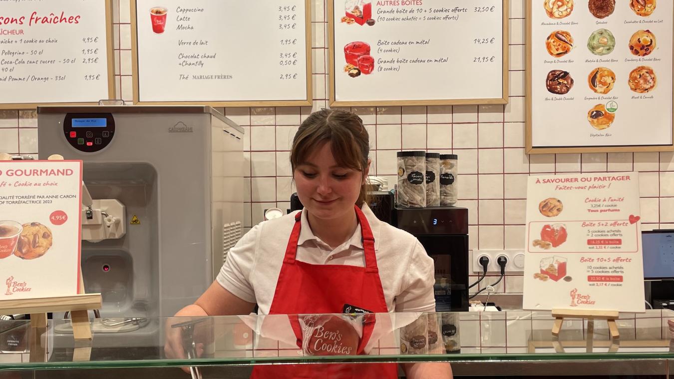 L’enseigne britannique Ben’s Cookies ouvre sa boutique à Rouen : « Je n’attends que ça ! »