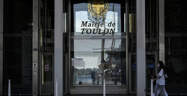 photo  illustration de la mairie de toulon en 2021.  ©  magali cohen / archives hans lucas via afp 