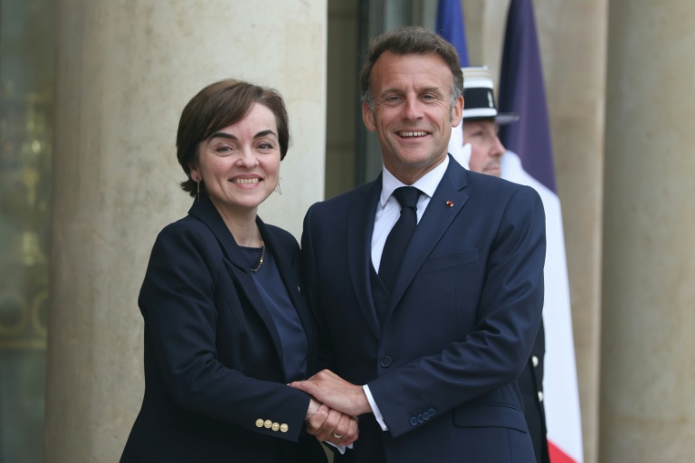 Macron reçoit la nouvelle Première ministre du Québec