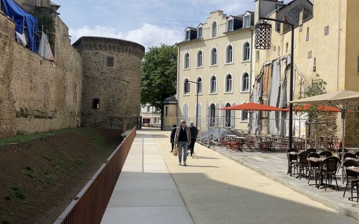 « C’est un patrimoine qui était resté caché » : ouvert au public pour la première fois à Rennes, ce passage au pied des remparts émerveille les habitants