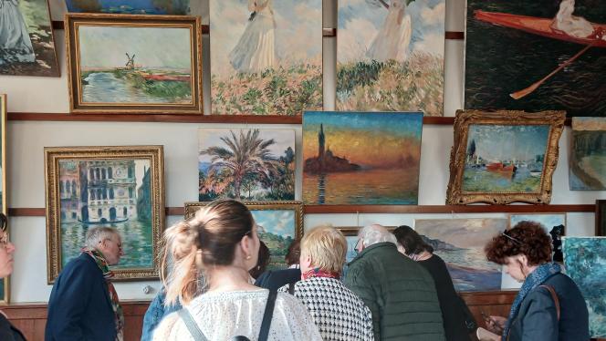 L’intérieur de la maison Claude Monet