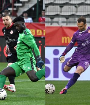 Ouparine Djoco et Axel Maraval ont tous deux réalisé une grosse performance lors du derby entre QRM et le FC Rouen.