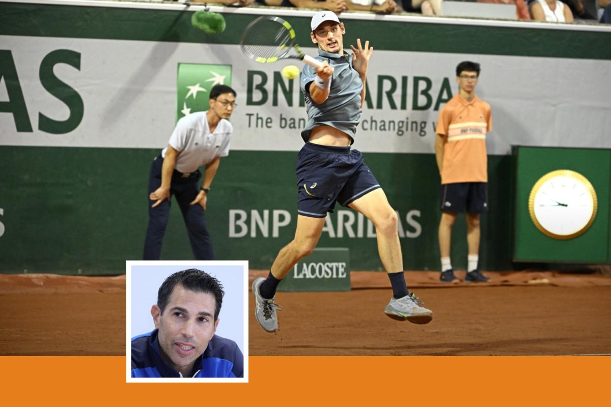« Ne pas vouloir faire que des coups exceptionnels » : aborder un duel face à la légende Djokovic selon Julien Gillet, l'entraîneur de Valentin Royer