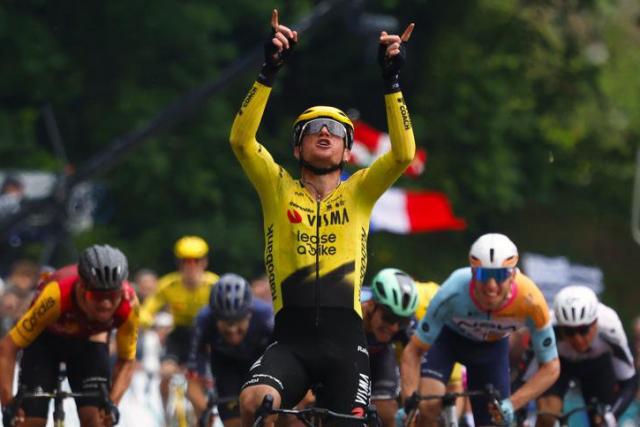 « Le plan a fonctionné » : la stratégie de Visma - Lease a bike pour le sacre de Filippo Fiorelli sur le Tro Bro Leon - L'Équipe