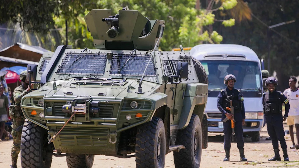 Le Rwanda a déployé ses troupes en 2021 à la demande du Mozambique<span class="copyright">Cyrile Ndegeya/Anadolu/picture alliance</span>