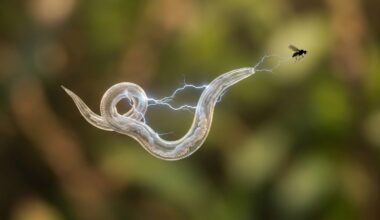 La m&ecirc;me force qui colle un ballon au plafond permet &agrave; ce parasite de capturer des insectes en plein vol